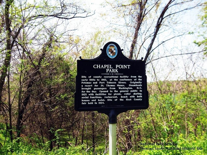 Chapel Point Park Marker. image. Click for full size.