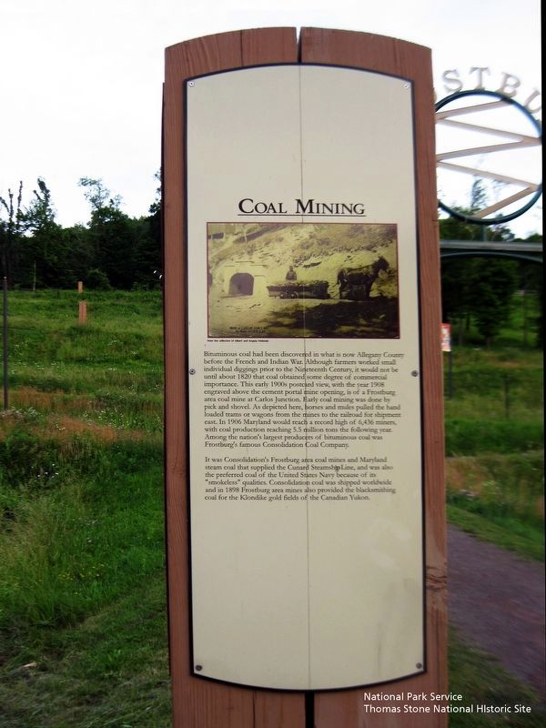 Coal Mining Marker image. Click for full size.