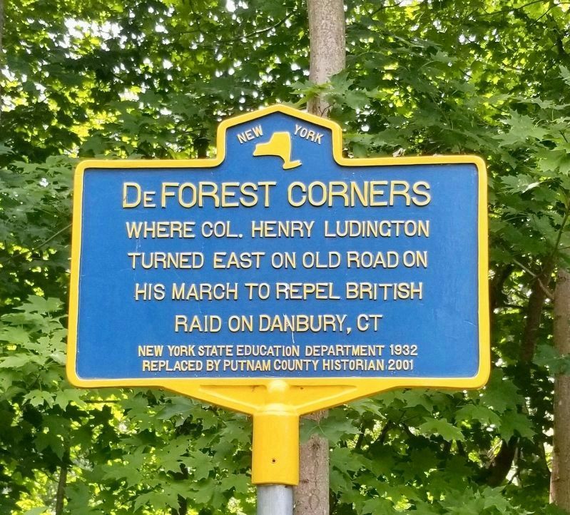 DeForest Corners Marker image. Click for full size.