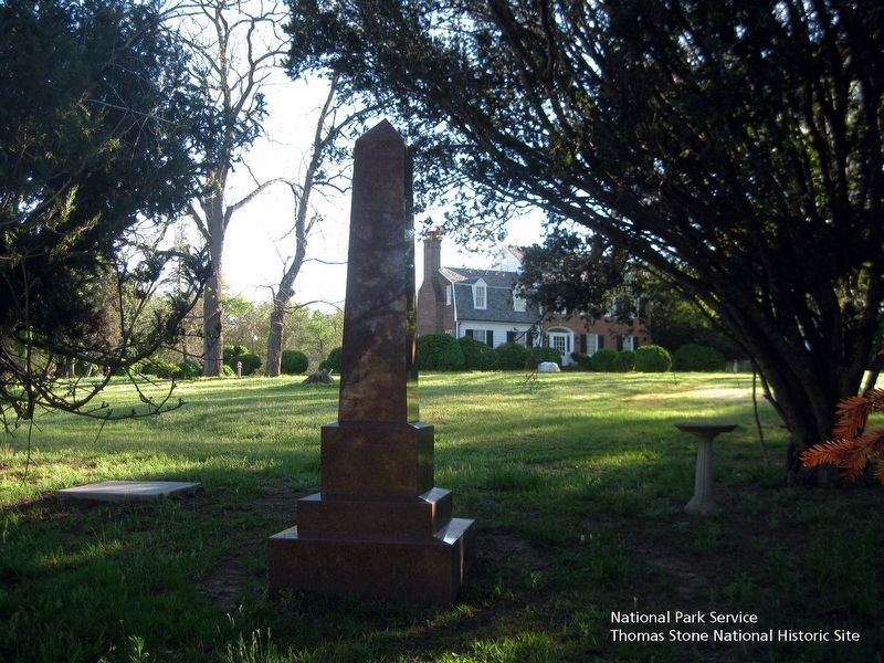 John Hanson Memorial and Mulberry Grove Exterior image. Click for full size.