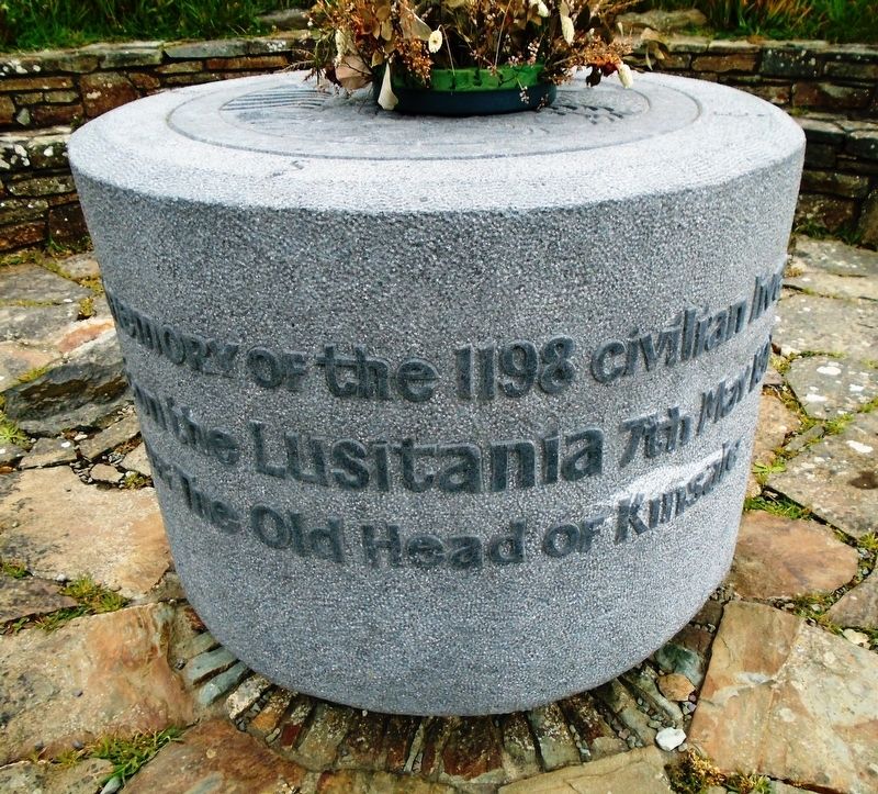 Victims of the RMS Lusitania Sinking Marker. Click for full size. Victims of the RMS Lusitania Sinking Marker image. Click for full size.
