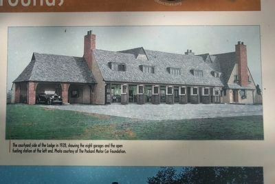 Base of Operations: The Lodge at the Proving Grounds Marker — upper right image. Click for full size. Base of Operations: The Lodge at the Proving Grounds Marker — upper right image image. Click for full size.