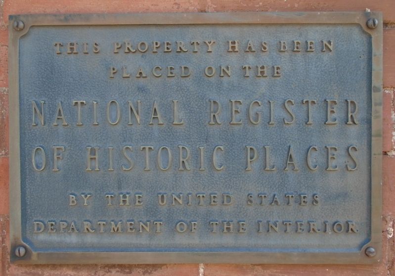 Faith United Methodist Church National Register Marker. Click for full size. Faith United Methodist Church National Register Marker image. Click for full size.