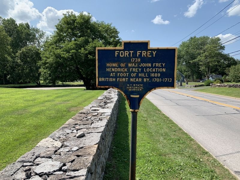 Fort Frey Marker image. Click for full size.