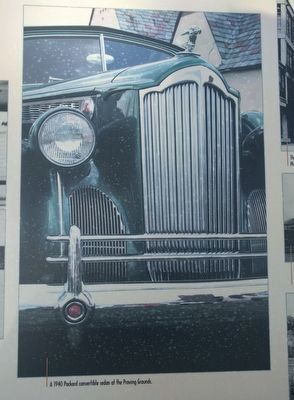 "Quality First": The Packard Motor Car Company Marker - center image image. Click for full size.