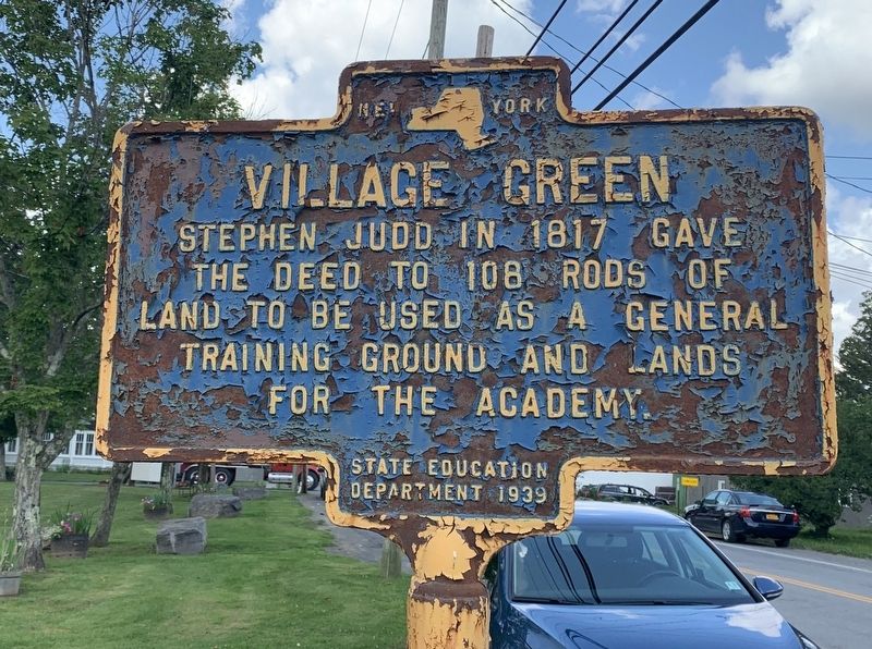 Village Green Marker image. Click for full size.