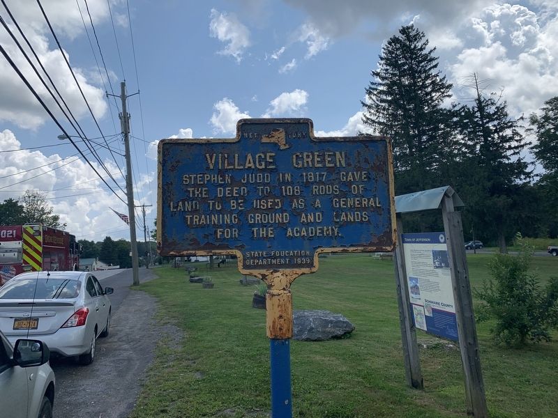 Village Green Marker image. Click for full size.