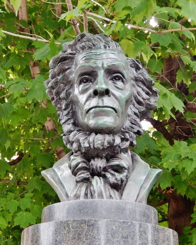 Cornelius Krieghoff Bust. Click for full size. Cornelius Krieghoff Bust image. Click for full size.