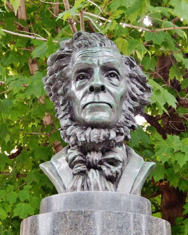 Cornelius Krieghoff Bust image. Click for full size.