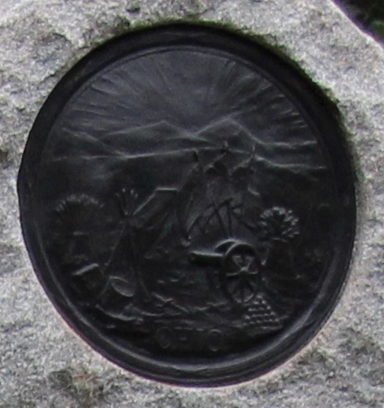 121st Ohio Infantry Marker. Click for full size. 121st Ohio Infantry Marker image. Click for full size.