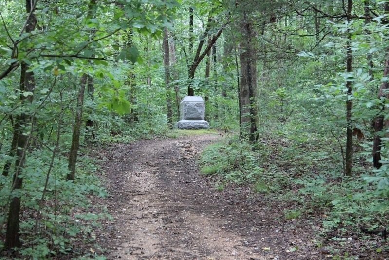 96th Illinois Infantry Marker image. Click for full size.