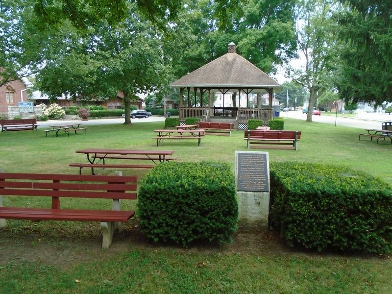 Bessie Benson Memorial Park and History Marker image. Click for full size.