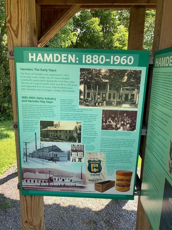 Hamden Marker. Click for full size. Hamden Marker image. Click for full size.