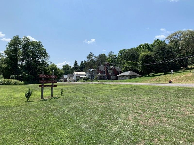 Looking towards Hamden. Click for full size. Looking towards Hamden image. Click for full size.