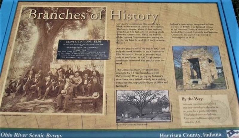 Branches of History Marker image. Click for full size.