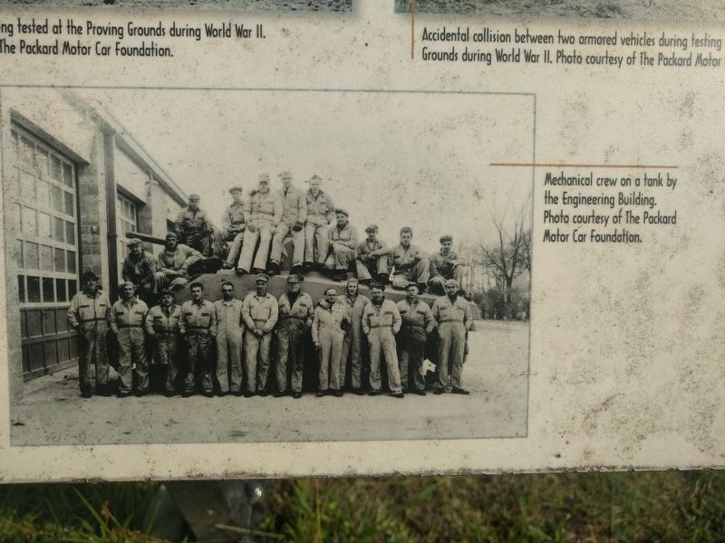 In Times of War: Packard's "Arsenal of Democracy" Marker - lower right image. Click for full size. In Times of War: Packard's "Arsenal of Democracy" Marker - lower right image image. Click for full size.