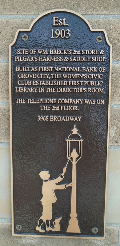 3968 Broadway Marker. Click for full size. 3968 Broadway Marker image. Click for full size.