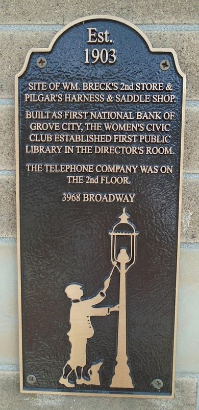 3968 Broadway Marker image. Click for full size.