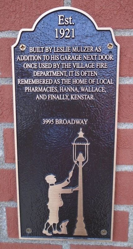 3995 Broadway Marker image. Click for full size.
