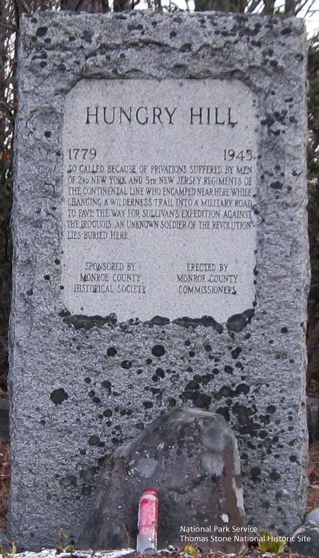 Hungry Hill Revolutionary War Monument image. Click for full size.