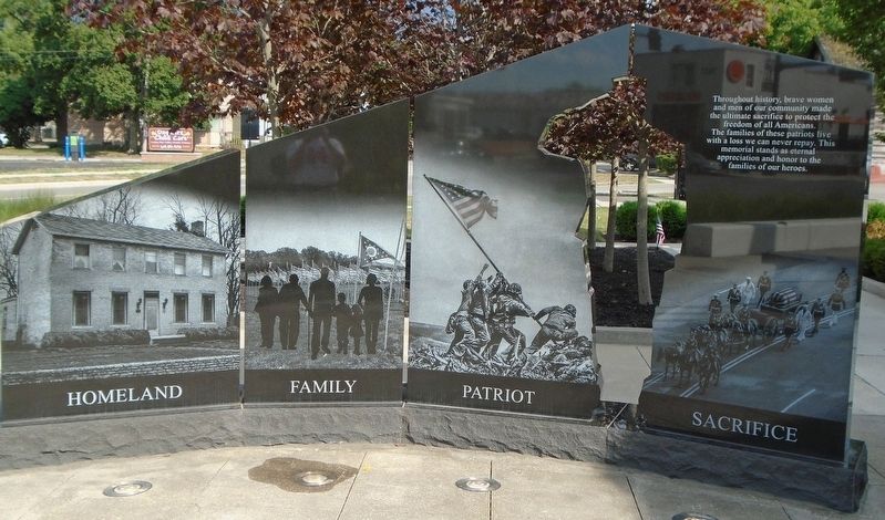 Gold Star Families Memorial. Click for full size. Gold Star Families Memorial image. Click for full size.