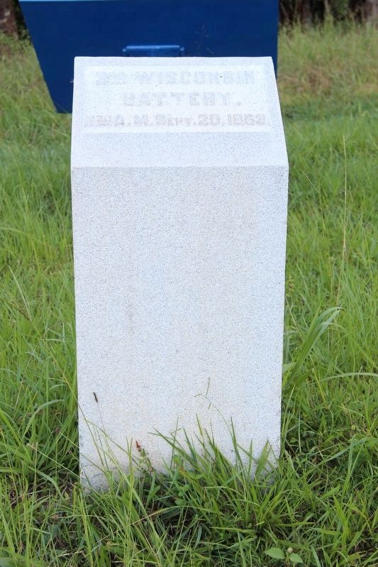 3rd Wisconsin Battery Marker image. Click for full size.