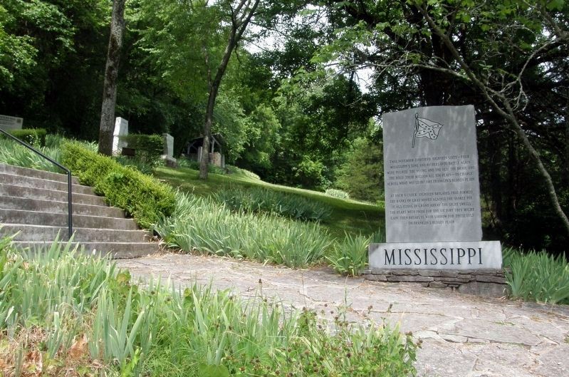 Mississippi Marker. Click for full size. Mississippi Marker image. Click for full size.