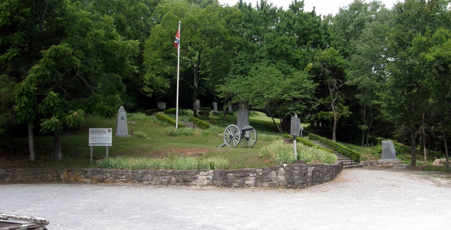 Winstead Hill Confederate Memorial Park image. Click for full size.