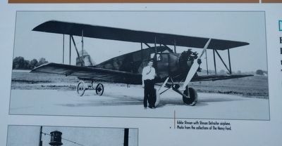 Taking Flight with Stinson Aircraft Corporation Marker - top image image. Click for full size.