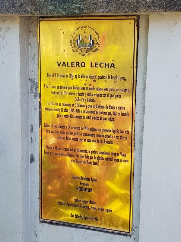 Valero Lecha Marker. Click for full size. Valero Lecha Marker image. Click for full size.