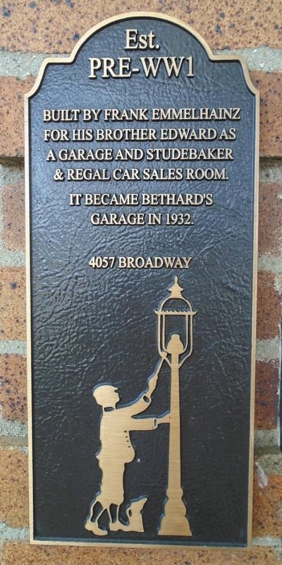 4057 Broadway Marker. Click for full size. 4057 Broadway Marker image. Click for full size.