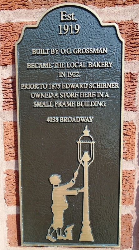 4038 Broadway Marker image. Click for full size.