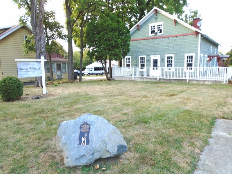 3306 Columbus Street and Marker. Click for full size. 3306 Columbus Street and Marker image. Click for full size.