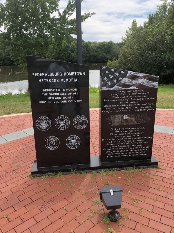 Federalsburg Hometown Veterans Memorial image. Click for full size.