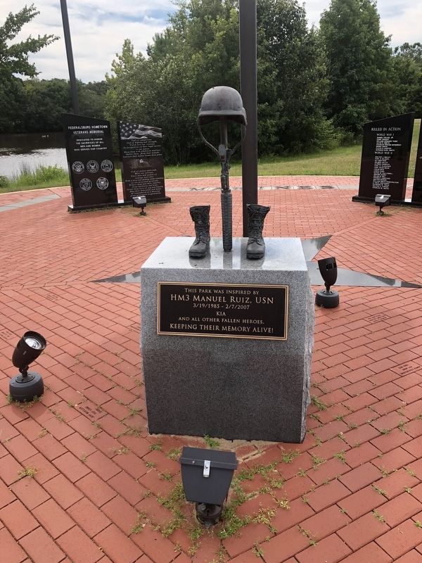 Federalsburg Hometown Veterans Memorial image. Click for full size.