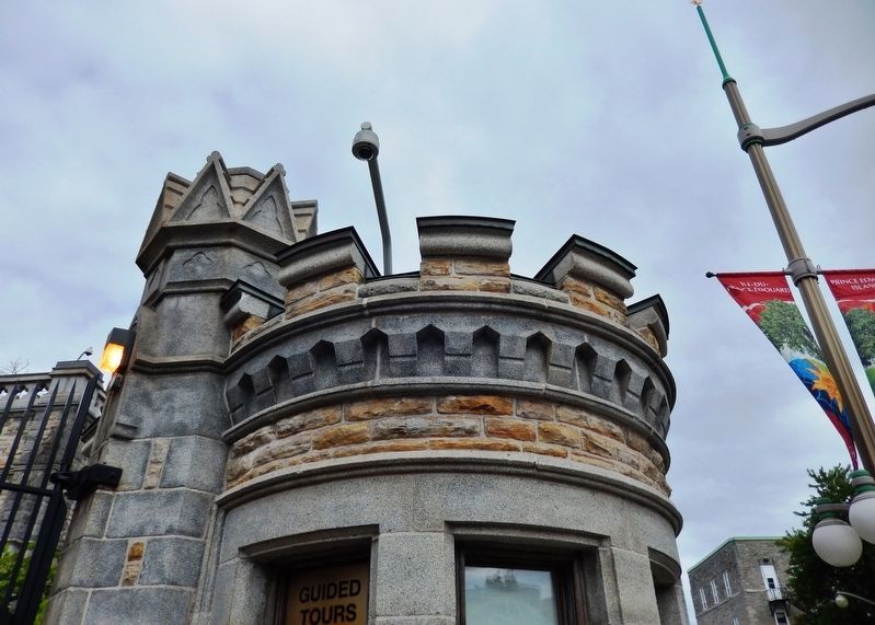 The Royal Canadian Mint (<i>front gate architecture detail</i>). Click for full size. The Royal Canadian Mint (<i>front gate architecture detail</i>) image. Click for full size.