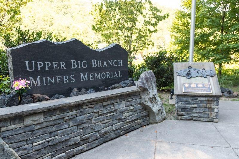 Upper Big Branch Miners Memorial image. Click for full size.