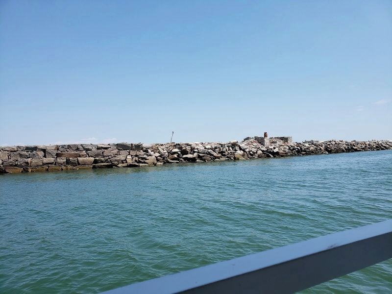Breakwaters Marker. Click for full size. Breakwaters Marker image. Click for full size.