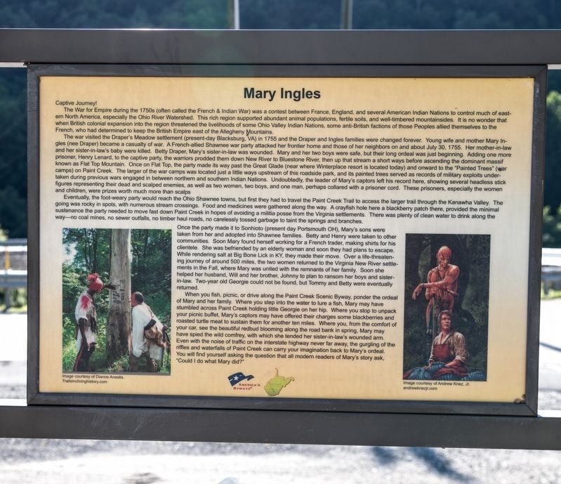 Mary Ingles Marker image. Click for full size.