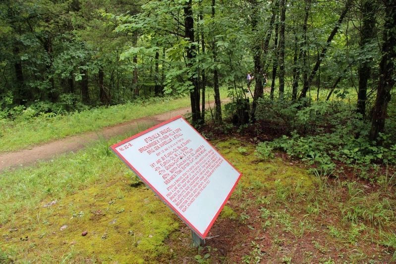 Stovall's Brigade Marker. Click for full size. Stovall's Brigade Marker image. Click for full size.
