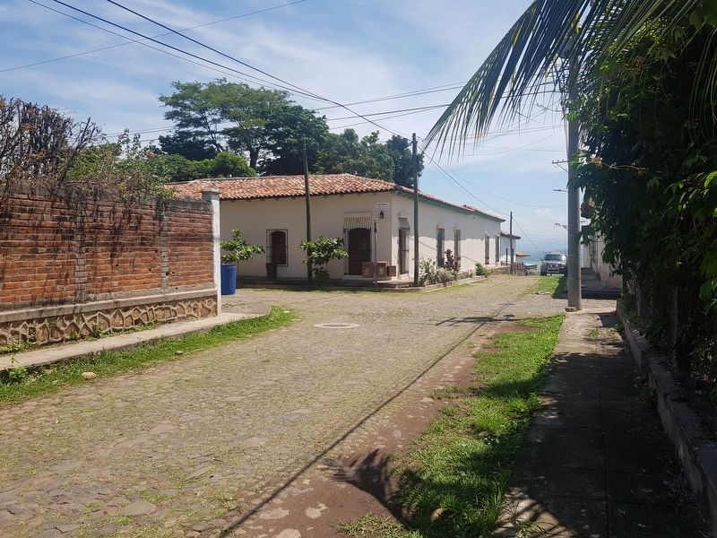 An example of Suchitoto's colonial architecture and cobblestone streets. Click for full size. An example of Suchitoto's colonial architecture and cobblestone streets image. Click for full size.