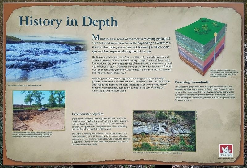 History in Depth marker image. Click for full size.