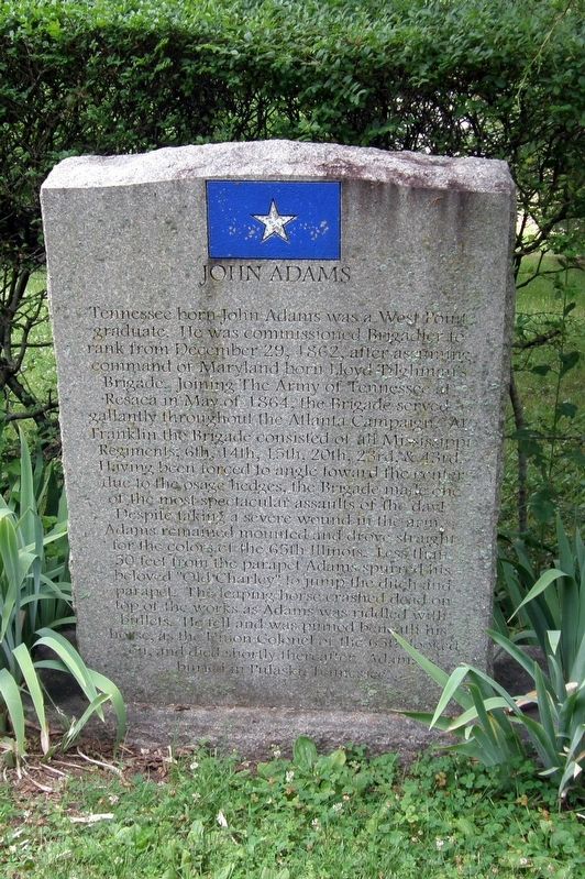 John Adams Marker image. Click for full size.