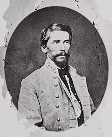 Major General Patrick R. Cleburne CSA image. Click for full size.