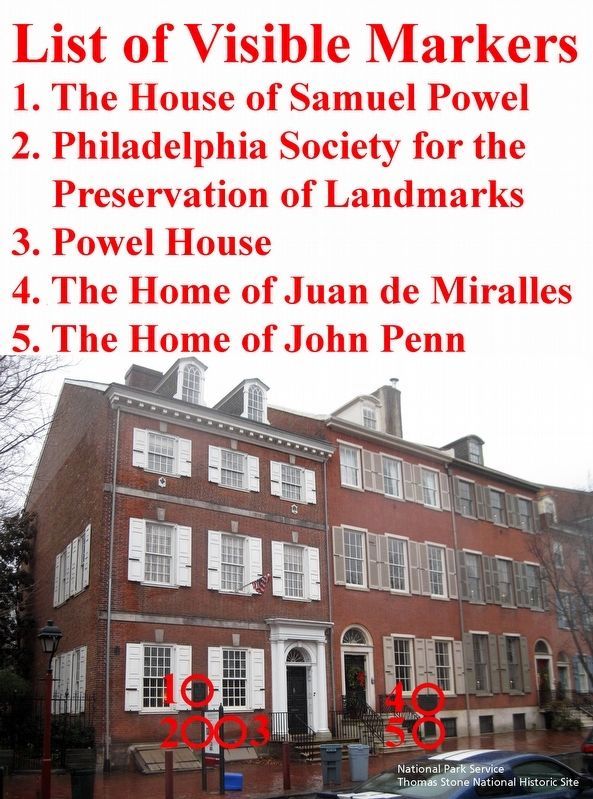 List of Visible Markers image. Click for full size.