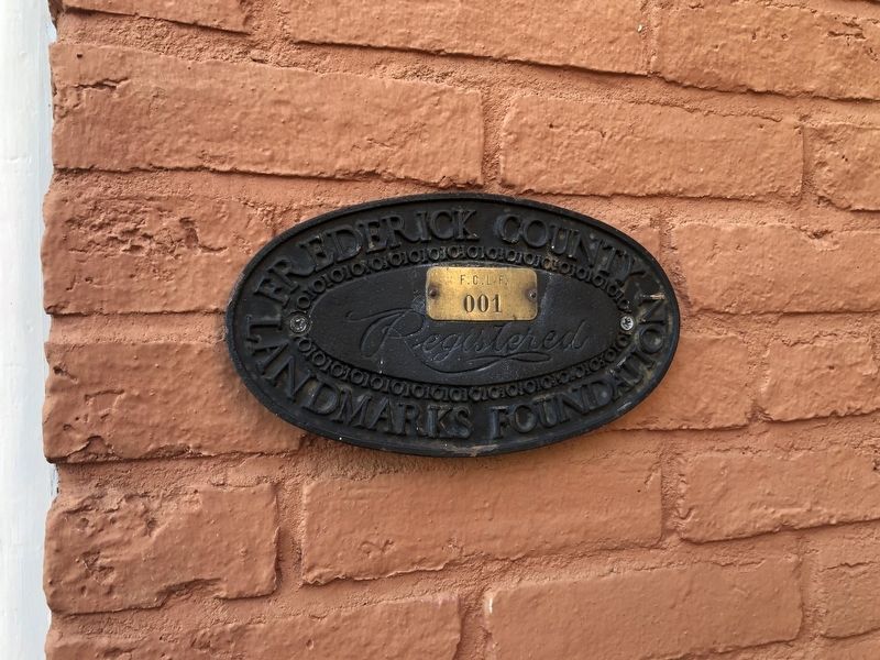 Additional plaque on the building. Click for full size. Additional plaque on the building image. Click for full size.