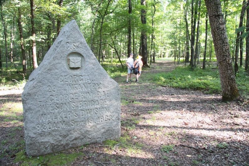 29th Georgia Infantry Marker image. Click for full size.