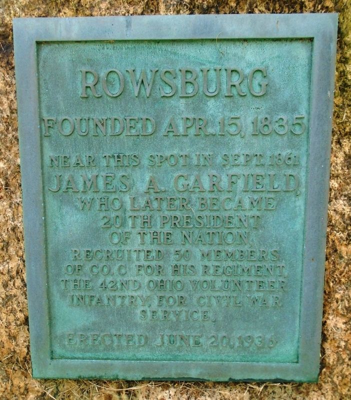 Rowsburg Marker image. Click for full size.