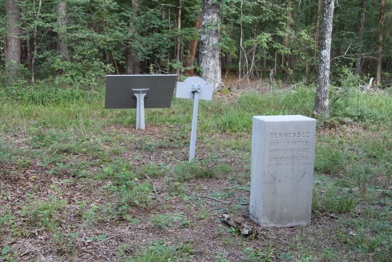 Scott's Tennessee Battery Marker image. Click for full size.