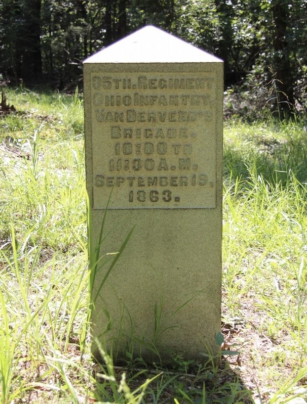 35th Ohio Infantry Marker image. Click for full size.